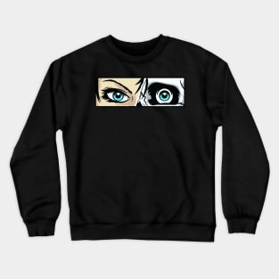 Man vs skull Crewneck Sweatshirt